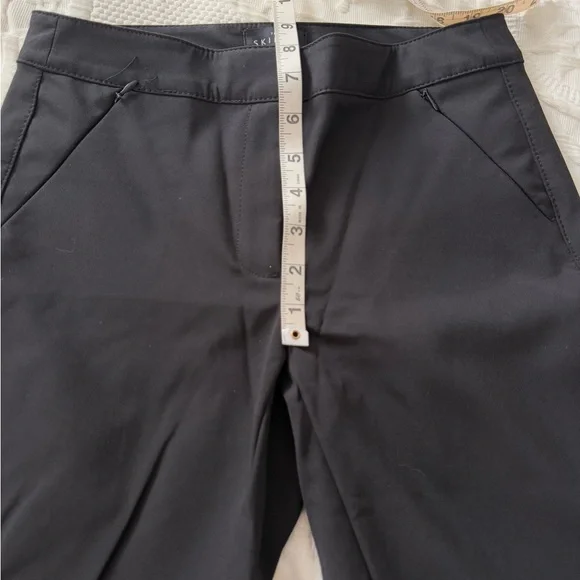 White House Black Market The Skinny Ankle Black Pants - Picture 3 of 6